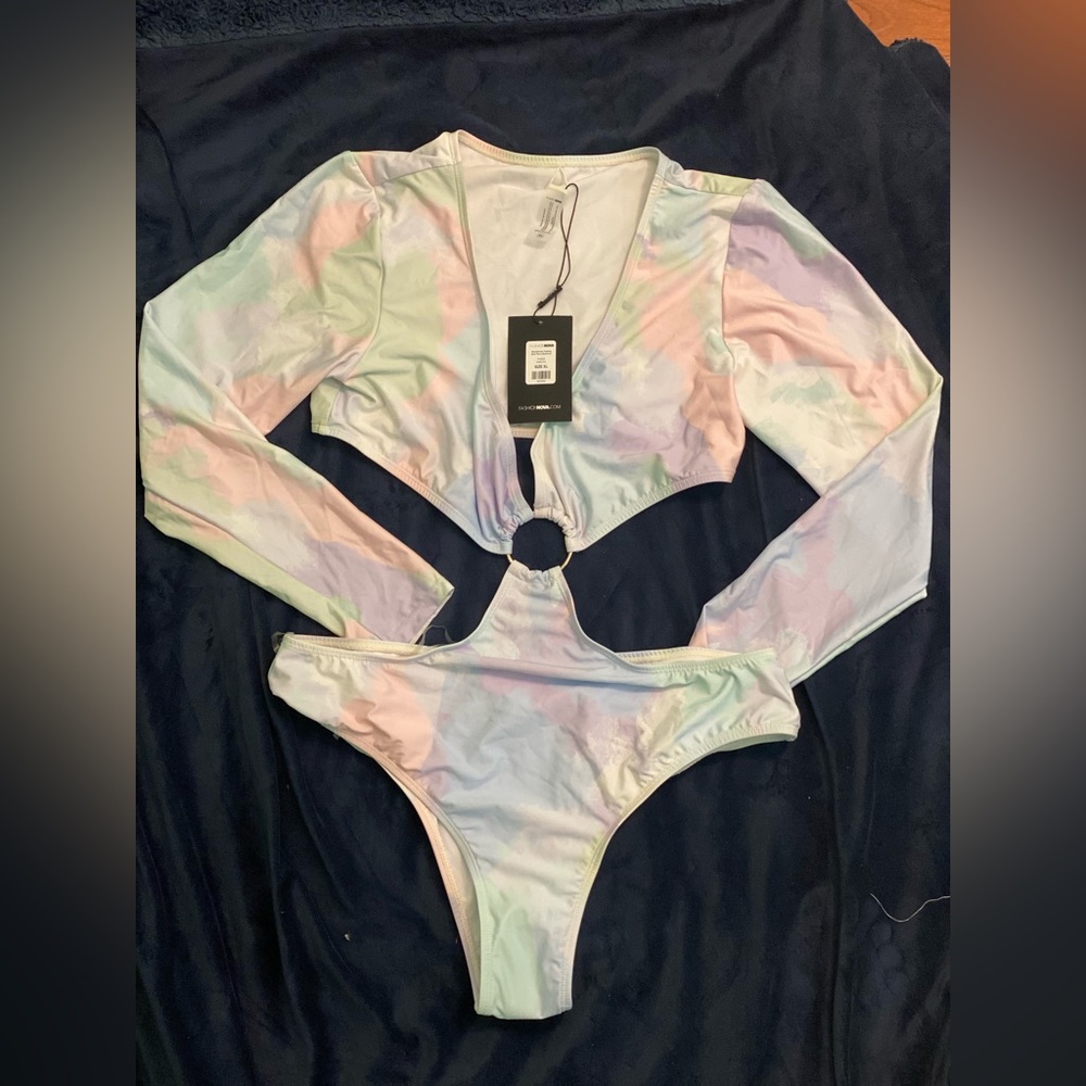 Wanderlust Feeling One Piece Swimsuit - Multi Color